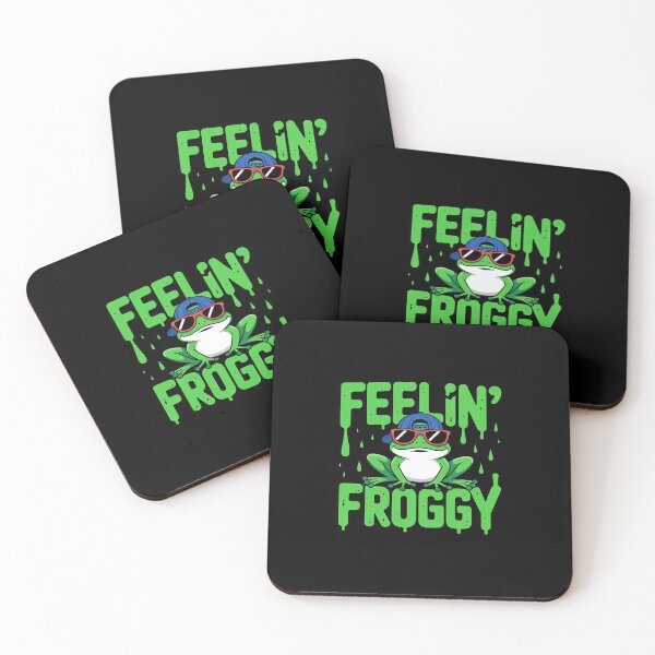Item preview, Feelin' Froggy - Cool Frog designed and sold by Idarmotar.