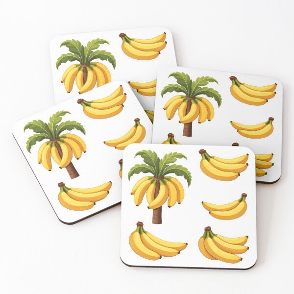 Item preview, Banana and Banana Tree Clipart Set – Tropical Fruit PNG Bundle designed and sold by Dailyprintstyle.