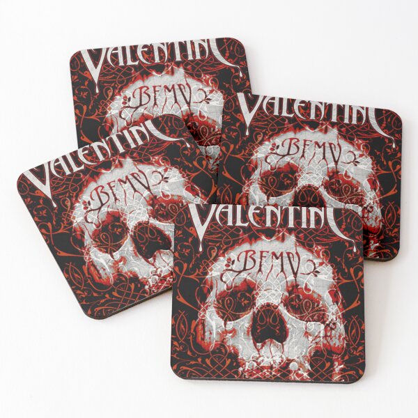 Item preview, Bullet For My Valentine Skull Red Eyes designed and sold by lucial8zmedie.