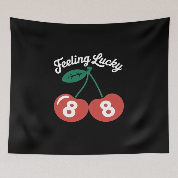 Item preview, Feeling Lucky Cherry 8 Ball, Lucky You Cherry 8 Ball designed and sold by Jadiantukora.