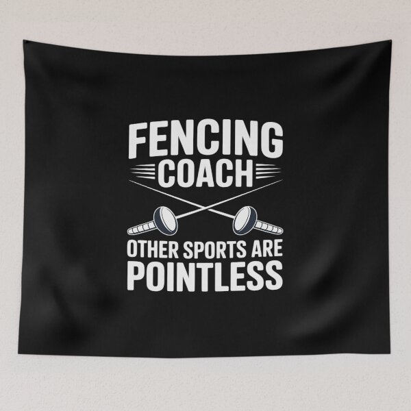 Item preview, Fencing Coach Funny Fencing designed and sold by Jadiantukora.