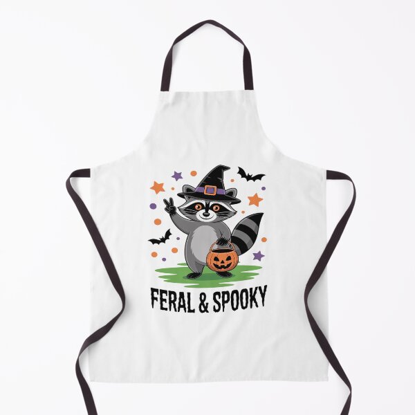 Item preview, Feral & Spooky Funny Creepy Raccoon Feral & Spooky Hallowen designed and sold by Jadiantukora.