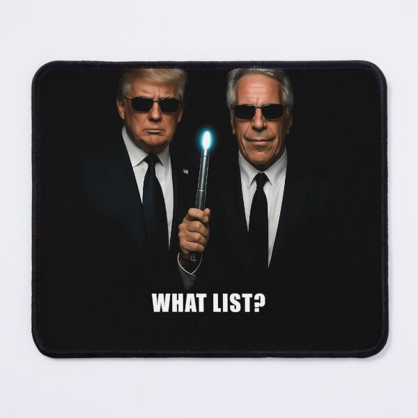 Item preview, What List Donald Trump With Jeffrey Epstein designed and sold by KimberleeWider.