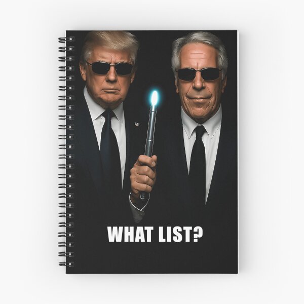 Item preview,  What List Donald Trump With Jeffrey Epstein designed and sold by KimberleeWider.