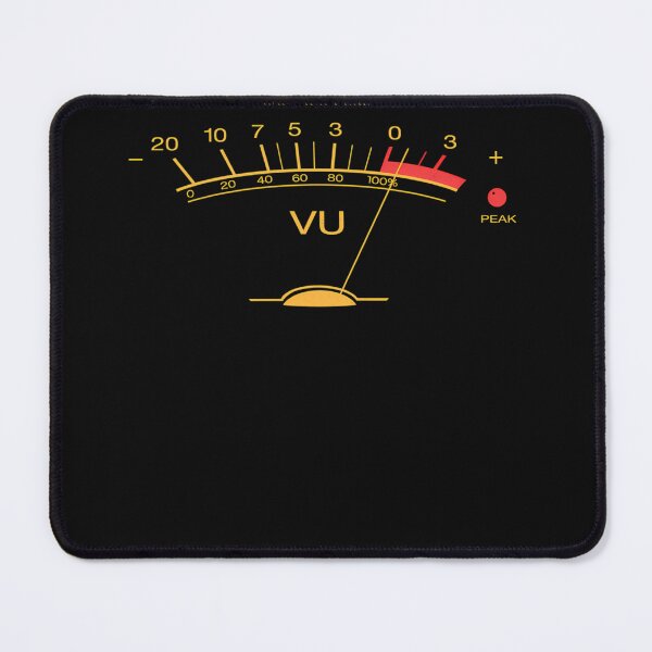 Item preview, Volume Vu Meter Vintage Audio Engineer Recording Studio Gear Head Musician Guitar Shirt Mug Sticker And More designed and sold by KimberleeWider.