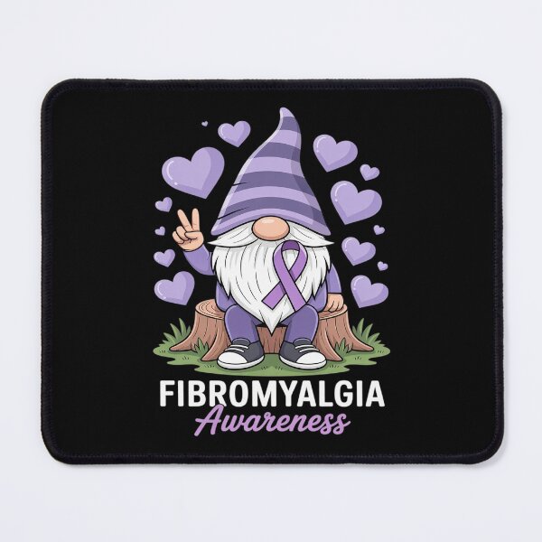 Item preview, Fibromyalgia Awareness Month Purple Ribbon Gnome designed and sold by Jadiantukora.