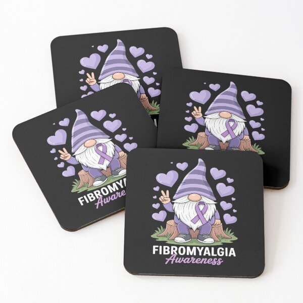 Item preview, Fibromyalgia Awareness Month Purple Ribbon Gnome designed and sold by Jadiantukora.
