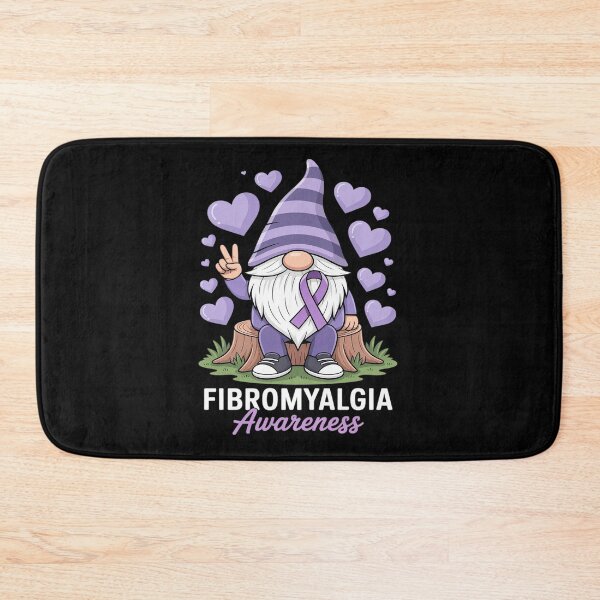 Item preview, Fibromyalgia Awareness Month Purple Ribbon Gnome designed and sold by Jadiantukora.