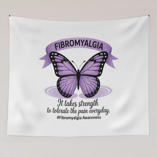 Item preview, Fibromyalgia It takes strength everyday - Fibro Awareness designed and sold by Jadiantukora.