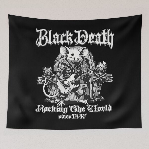 Item preview, Death European Rat Black Tour designed and sold by TrendyNatalia.