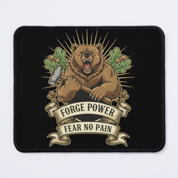 Item preview, Forge Strength Fear Nothing Rise Bold designed and sold by EdvvinStudios.