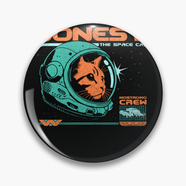 Item preview, Jonesy The Space Cat designed and sold by KimberleeWider.