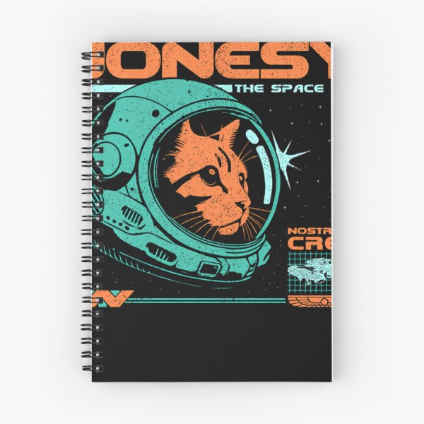Item preview, Jonesy The Space Cat designed and sold by KimberleeWider.