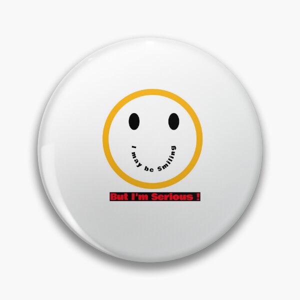 Item preview, Smiling but Serious (Non-Halloween) designed and sold by celestialseastc.