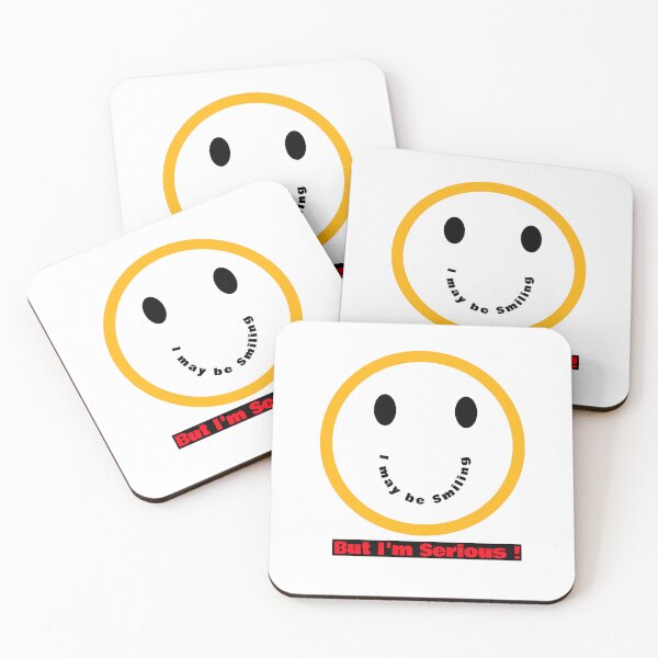 Item preview, Smiling but Serious (Non-Halloween) designed and sold by celestialseastc.