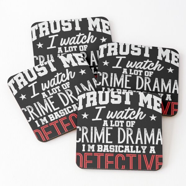 Item preview, I Watch A Lot Of Crime Drama I'M Basically A Detective designed and sold by TisEDWI.
