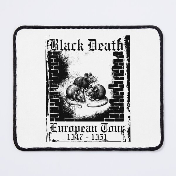 Item preview, Death European Tour Rat Black designed and sold by TrendyNatalia.