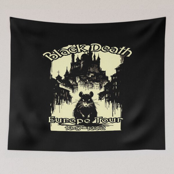 Item preview, Death Tour Rat Black European designed and sold by TrendyNatalia.