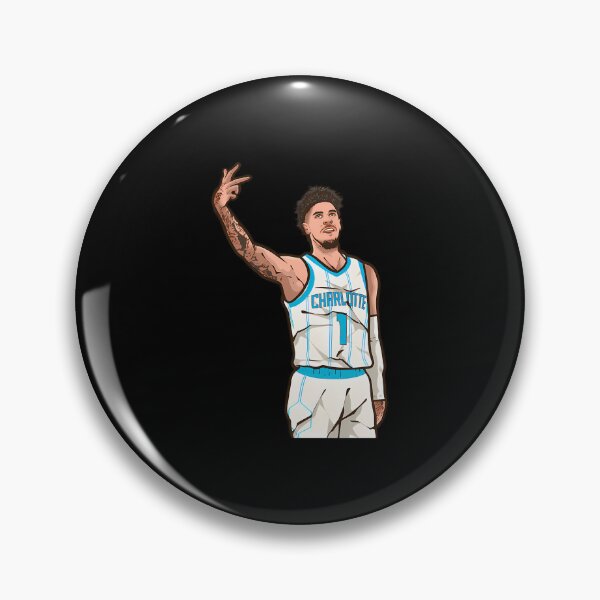 Item preview, Lamelo Ball 3 Point Celebration Cartoon designed and sold by donadonvgran.