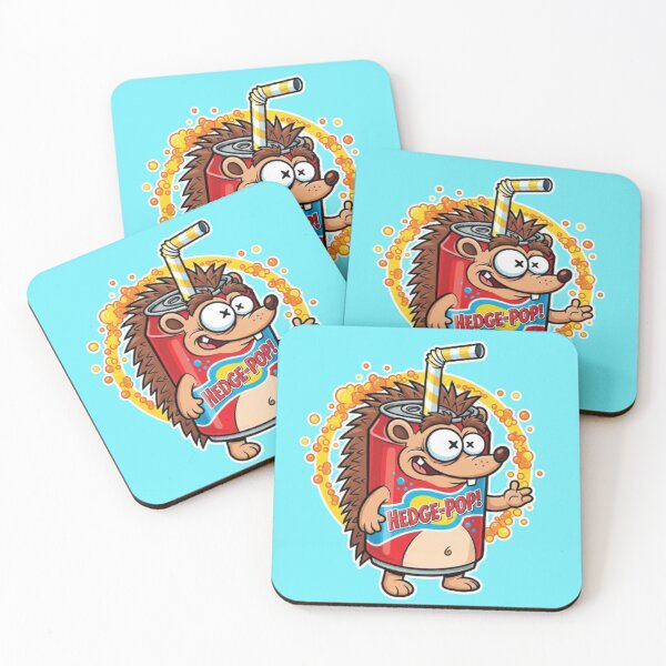 Item preview, HedgeSoda – The Fizzy Hedgehog designed and sold by Lin's Art Lab.