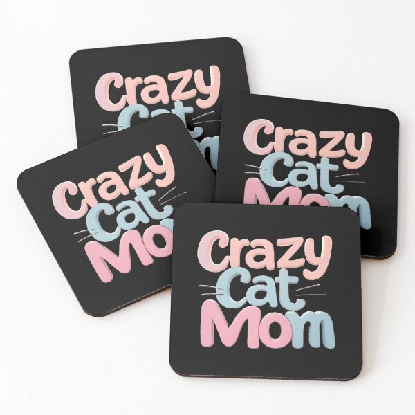 Item preview, Crazy Cat Mom designed and sold by FatCatStudios.