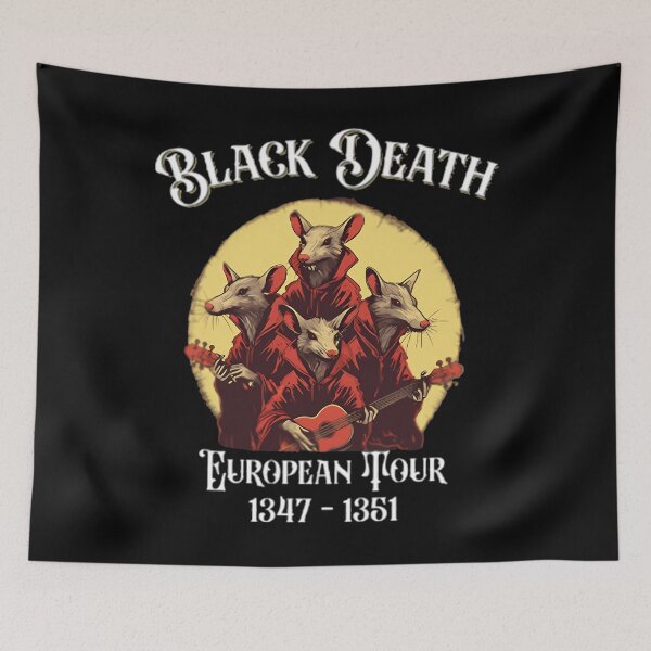 Item preview, Tour Black European Death Rat designed and sold by TrendyNatalia.