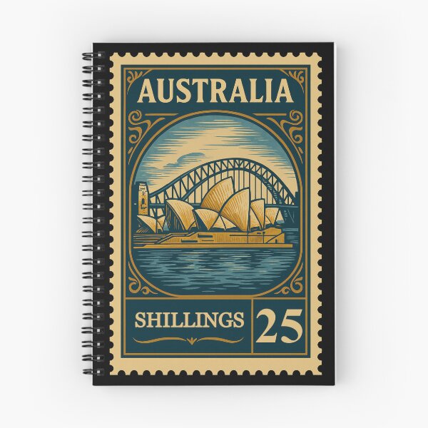 Item preview, Vintage Australia Postage Stamp – Sydney Opera House Design designed and sold by Travellerz.