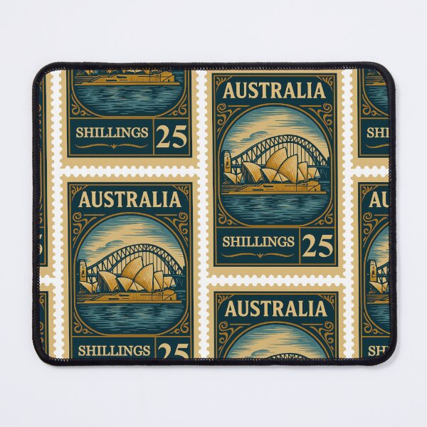 Item preview, Vintage Australia Postage Stamp – Sydney Opera House Design designed and sold by Travellerz.