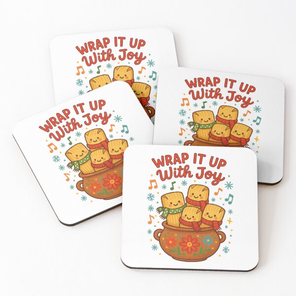 Item preview, Wrap It Up With Joy - Cute Tamale Christmas Design | Funny Latinx Holiday Food Art for Tamale Lovers, Family Celebrations & Festive Gifts designed and sold by inkoutninja.