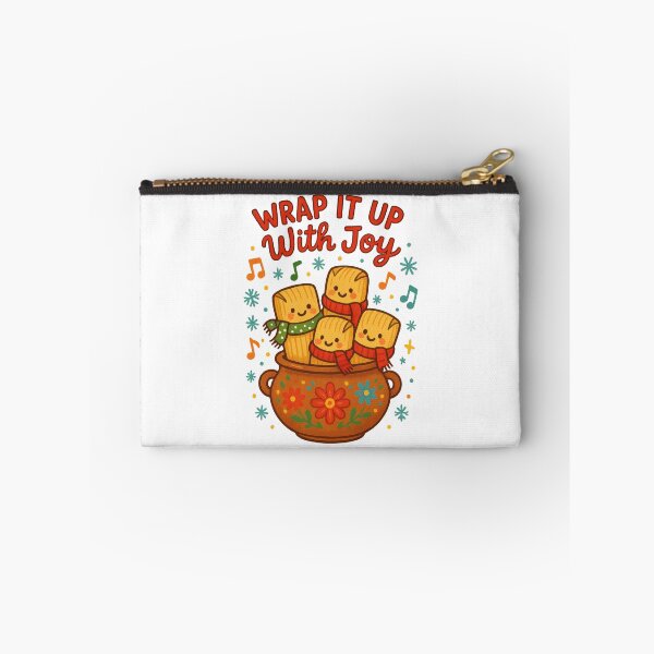 Item preview, Wrap It Up With Joy - Cute Tamale Christmas Design | Funny Latinx Holiday Food Art for Tamale Lovers, Family Celebrations & Festive Gifts designed and sold by inkoutninja.