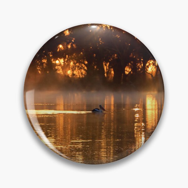 Item preview, Golden sunrise across the river designed and sold by jwwallace.