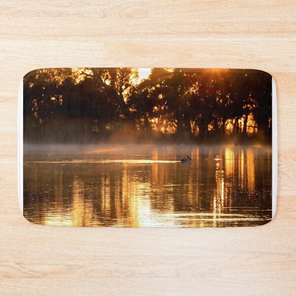 Item preview, Golden sunrise across the river designed and sold by jwwallace.