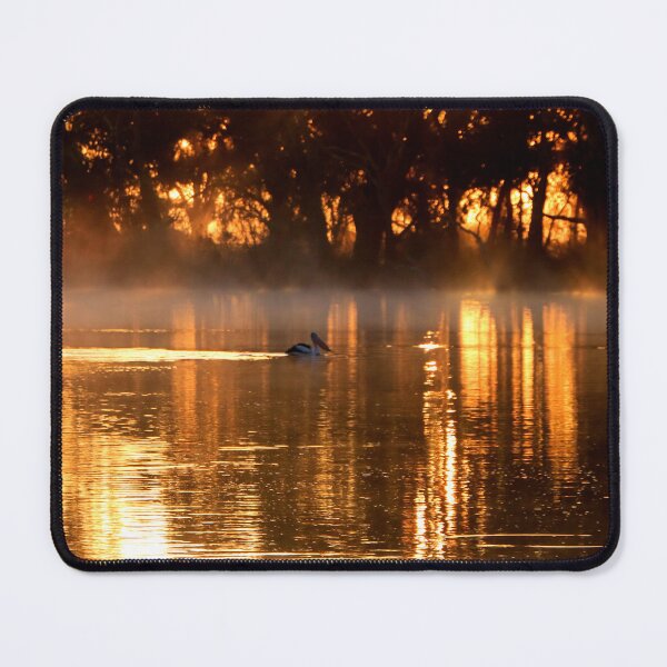 Item preview, Golden sunrise across the river designed and sold by jwwallace.