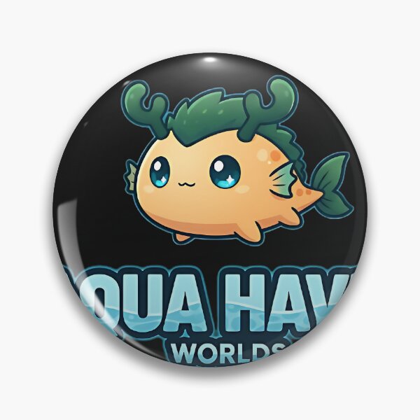 Item preview, Aqua Haven Worlds – Cute Kawaii Sea Creature Mascot Design designed and sold by Herield.