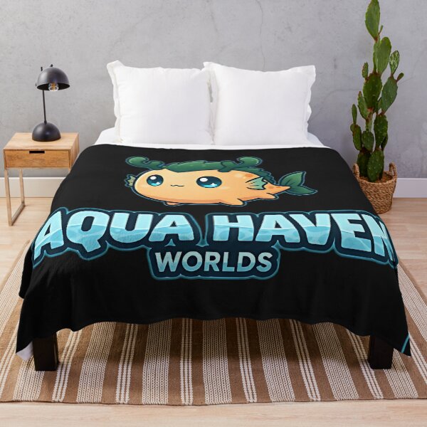 Item preview, Aqua Haven Worlds – Cute Kawaii Sea Creature Mascot Design designed and sold by Herield.