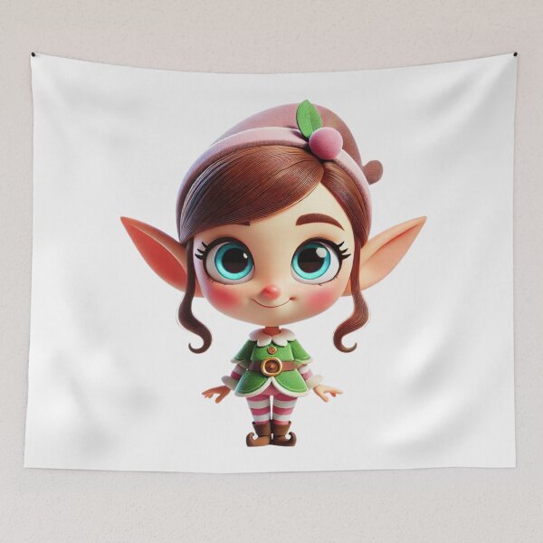 Item preview, Adorable Elf Girl designed and sold by Sillytoe.