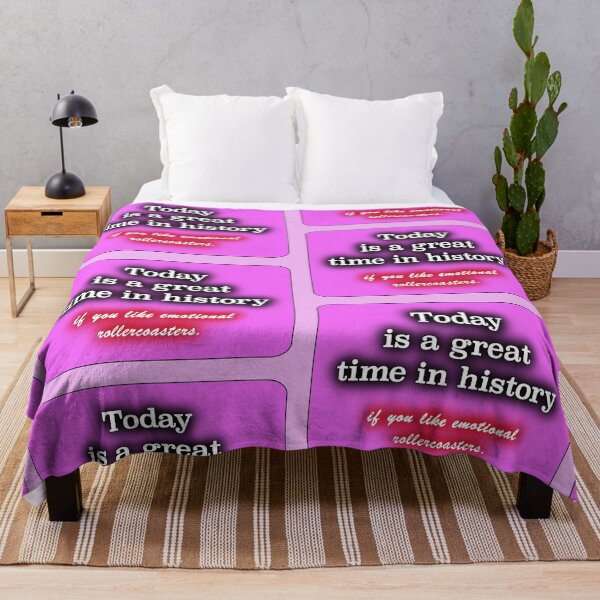 Item preview, Today is a great day in history, if: pink background designed and sold by mntimg.