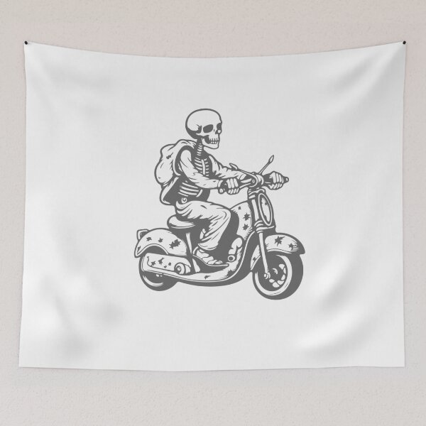 Item preview, Skeleton Ride Motorbike designed and sold by GarryFadel.