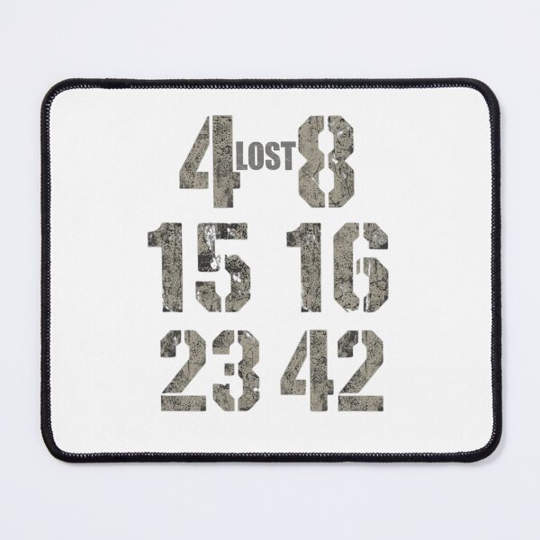 Item preview, Lost Numbers Shirt 4 8 15 16 23 42 | Minimalist Mystery Island TV Show T-Shirt designed and sold by freelysimple.
