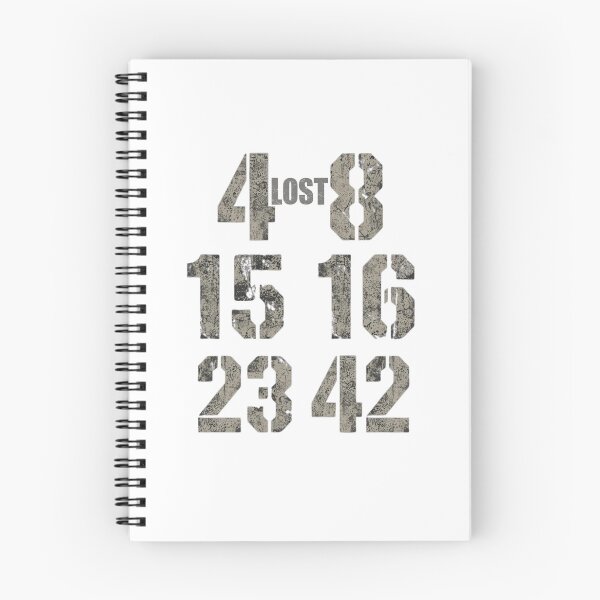 Item preview, Lost Numbers Shirt 4 8 15 16 23 42 | Minimalist Mystery Island TV Show T-Shirt designed and sold by freelysimple.