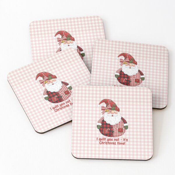 Item preview, I Quilt You Not – It’s Christmas Time! (Santa) designed and sold by MvuuStudio.