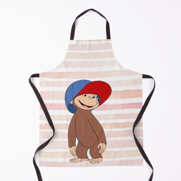Item preview, Curious George Wearing Baseball Cap designed and sold by Shars-creations.