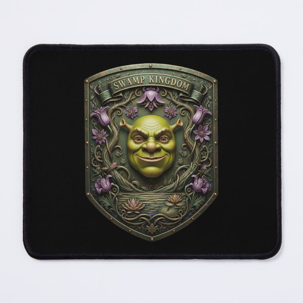 Item preview, Swamp Kingdom Heraldic Shield designed and sold by Kala Design.
