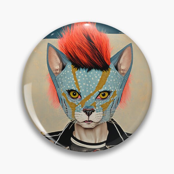 Item preview, That Cat Bowie designed and sold by StimulatedHead.