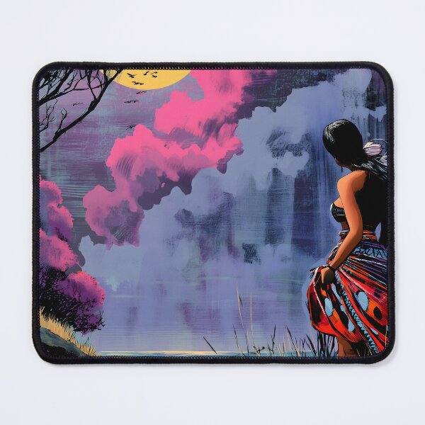 Item preview, Moonlit Reflection designed and sold by Cultural Breeze.
