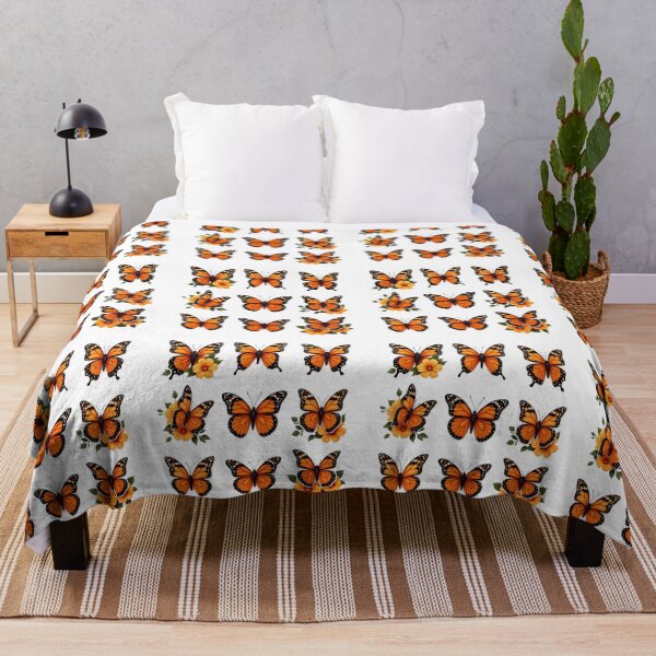 Item preview, Butterfly Sticker Bundle – Colorful Monarch and Floral Variations designed and sold by Dailyprintstyle.