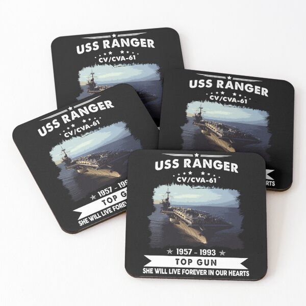 Item preview, USS Ranger CV 61 CV, Navy Veteran Mens Gift Idea Husband, Dad, Grandpa designed and sold by Timeless Bond Designs.