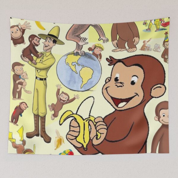 Item preview, Curious George Collage designed and sold by Shars-creations.