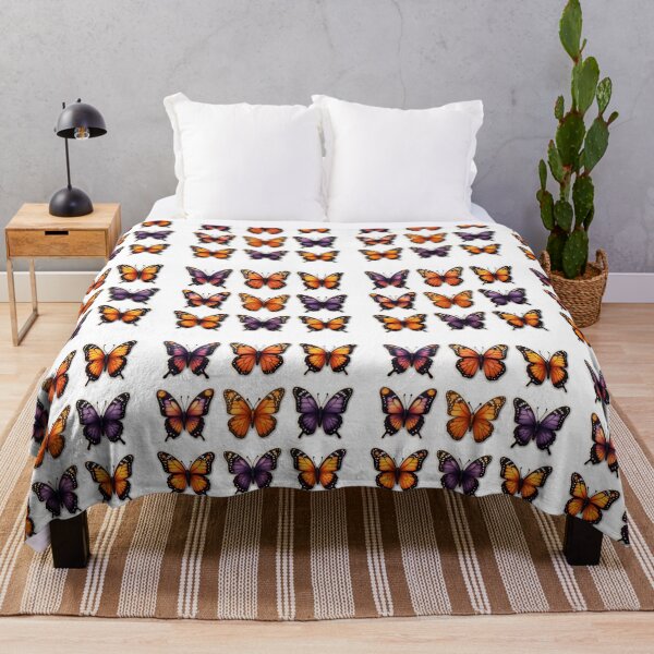 Item preview, Butterfly Sticker Bundle – Colorful Monarch and Floral Variations designed and sold by Dailyprintstyle.