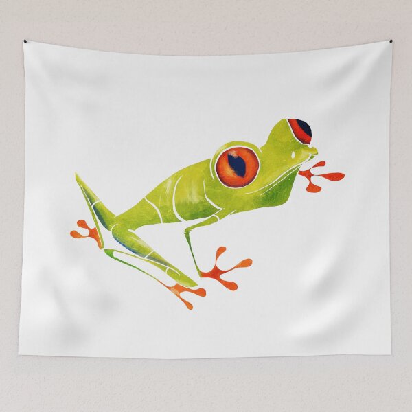 Item preview, Red eyed tree frog designed and sold by saeiart.